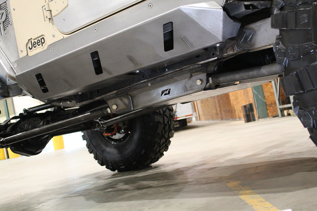 Crusher Rocker Guards with Boat Side Steps for Jeep TJ