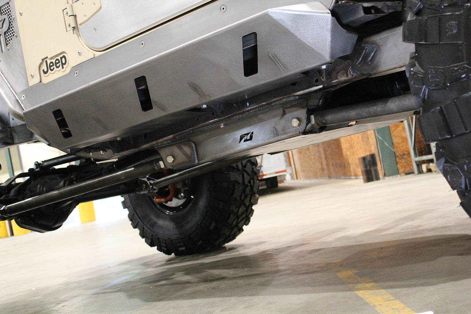 Crusher Rocker Guards with Boat Side Steps for Jeep TJ