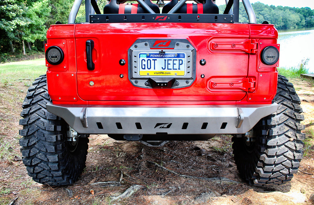 Armadura de esquina trasera para Jeep JLU 4 puertas