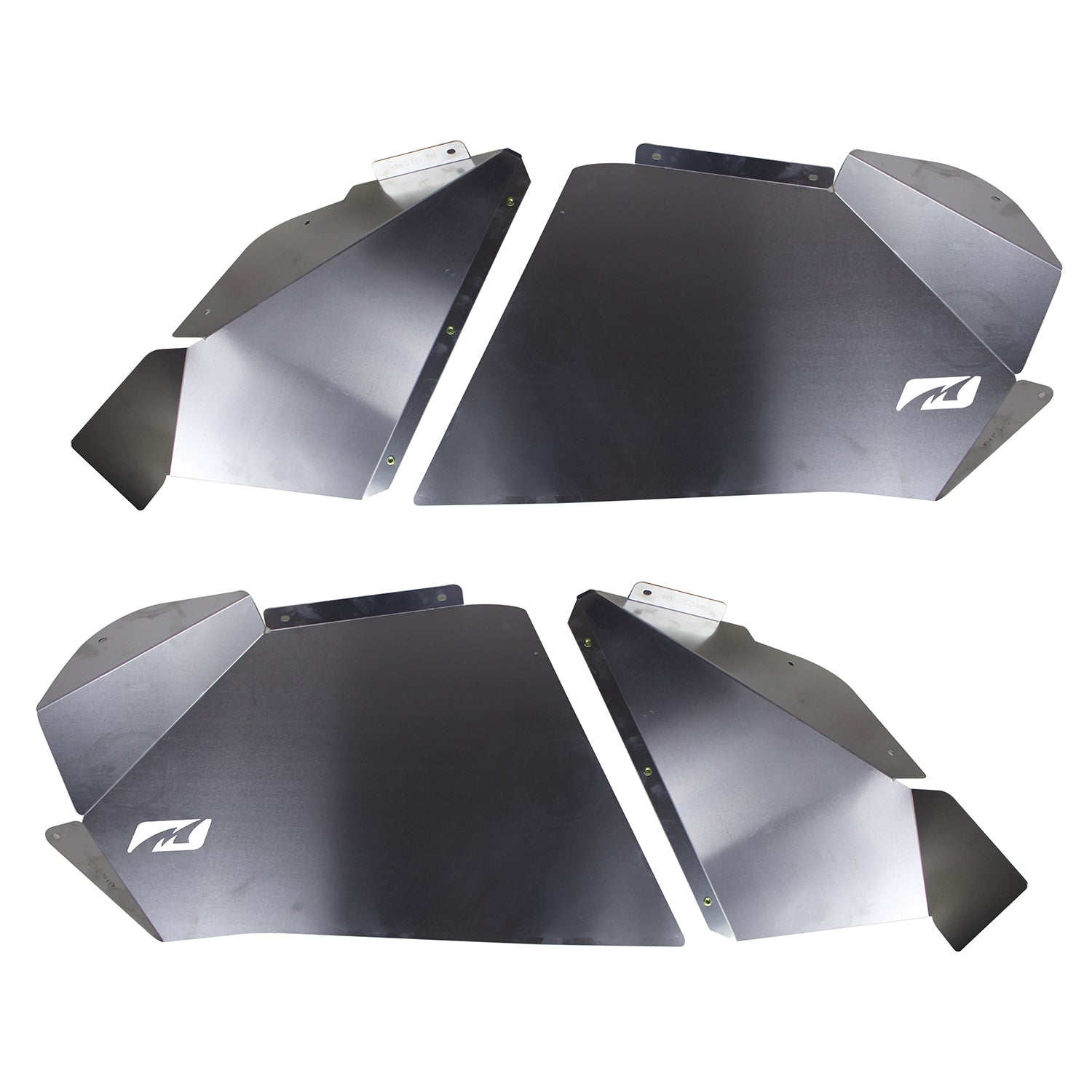Guardabarros interiores delanteros de aluminio en bruto para JK/JKU