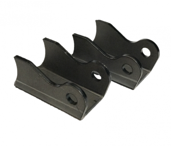 Universal Formed Shock Brackets for Axle Tube