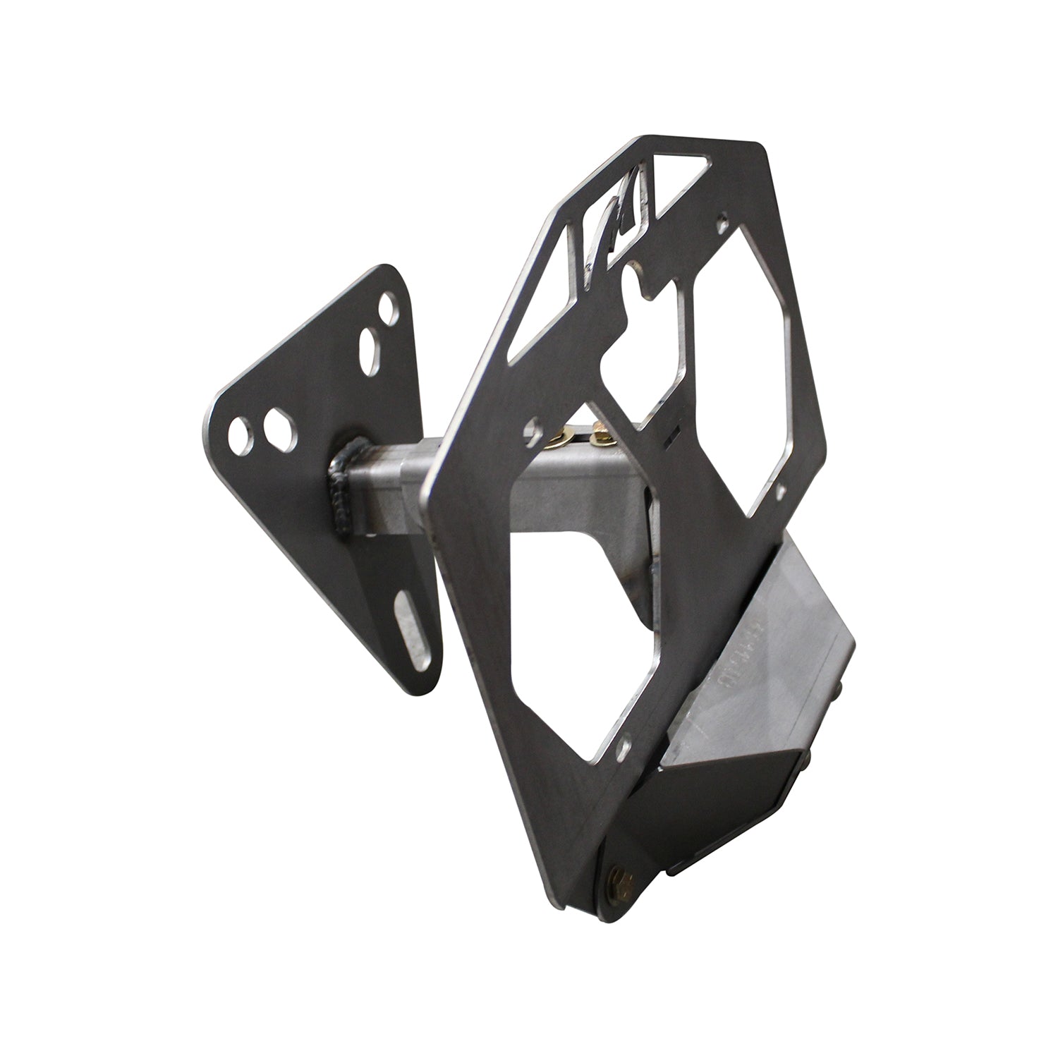 Kit de reubicación de matrícula de repuesto con soporte para cámara y luz de matrícula para Jeep JL