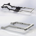 Motobilt 04-06 Jeep Wrangler LJ Back Half Frame Kit w/ wide bumper