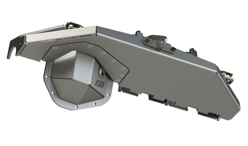 Refuerzo de eje delantero/Soporte para ariete de dirección Dana 60 Chevy