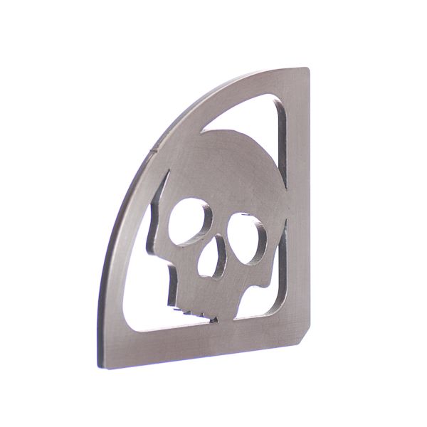 Escudete de Calavera de 4"