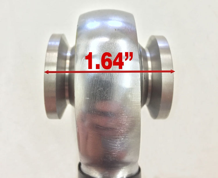 Artec Narrow 7/8" high misalignment spacers SS (pair)