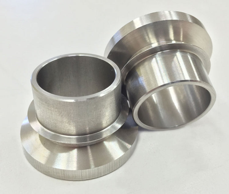 Artec Narrow 7/8" high misalignment spacers SS (pair)