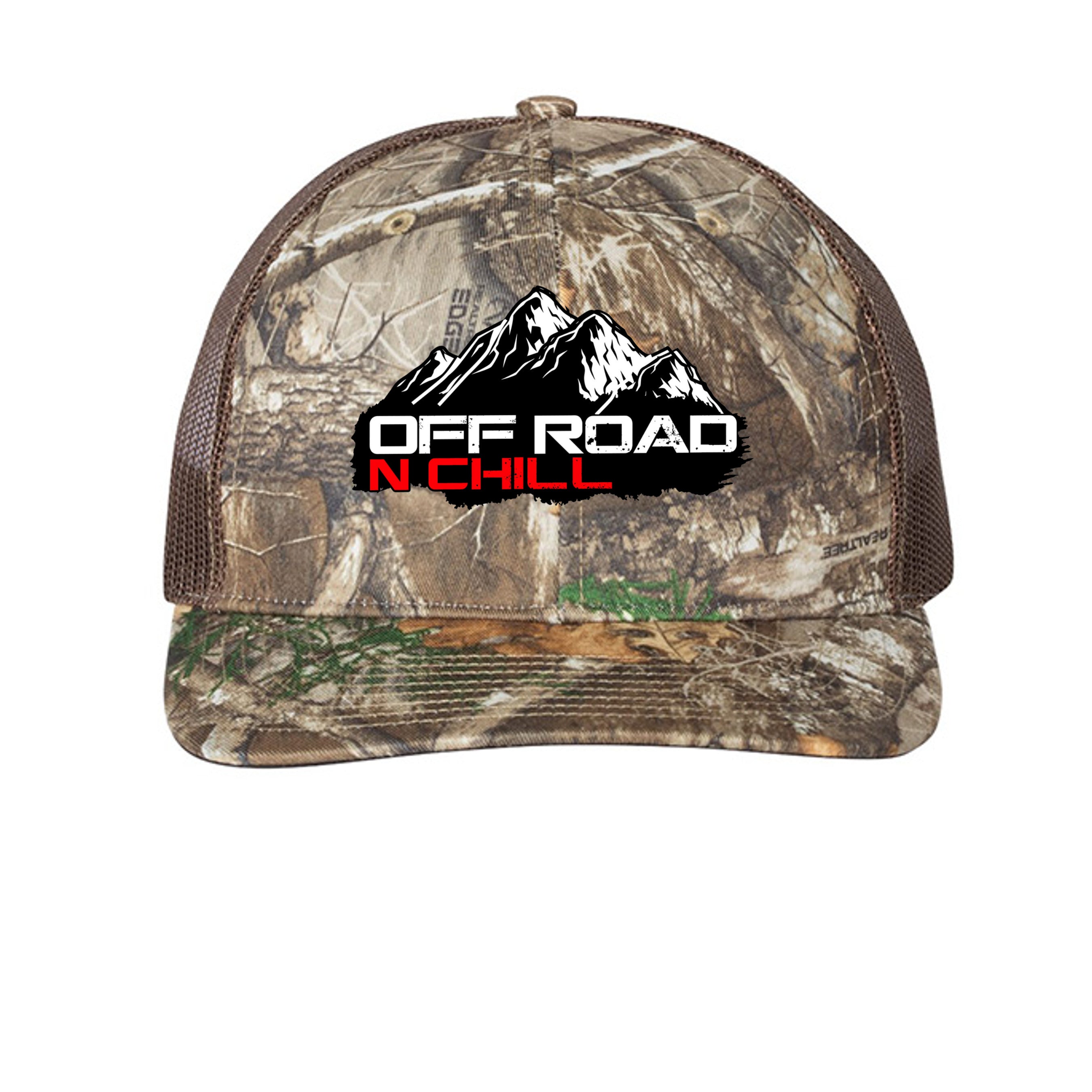 Realtree Edge/ Brown - 112P - FRONT