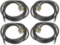 Artec (4-PACK) - LED Bolt lights - 3 watt, Stainless Steel, 11mm, Silver