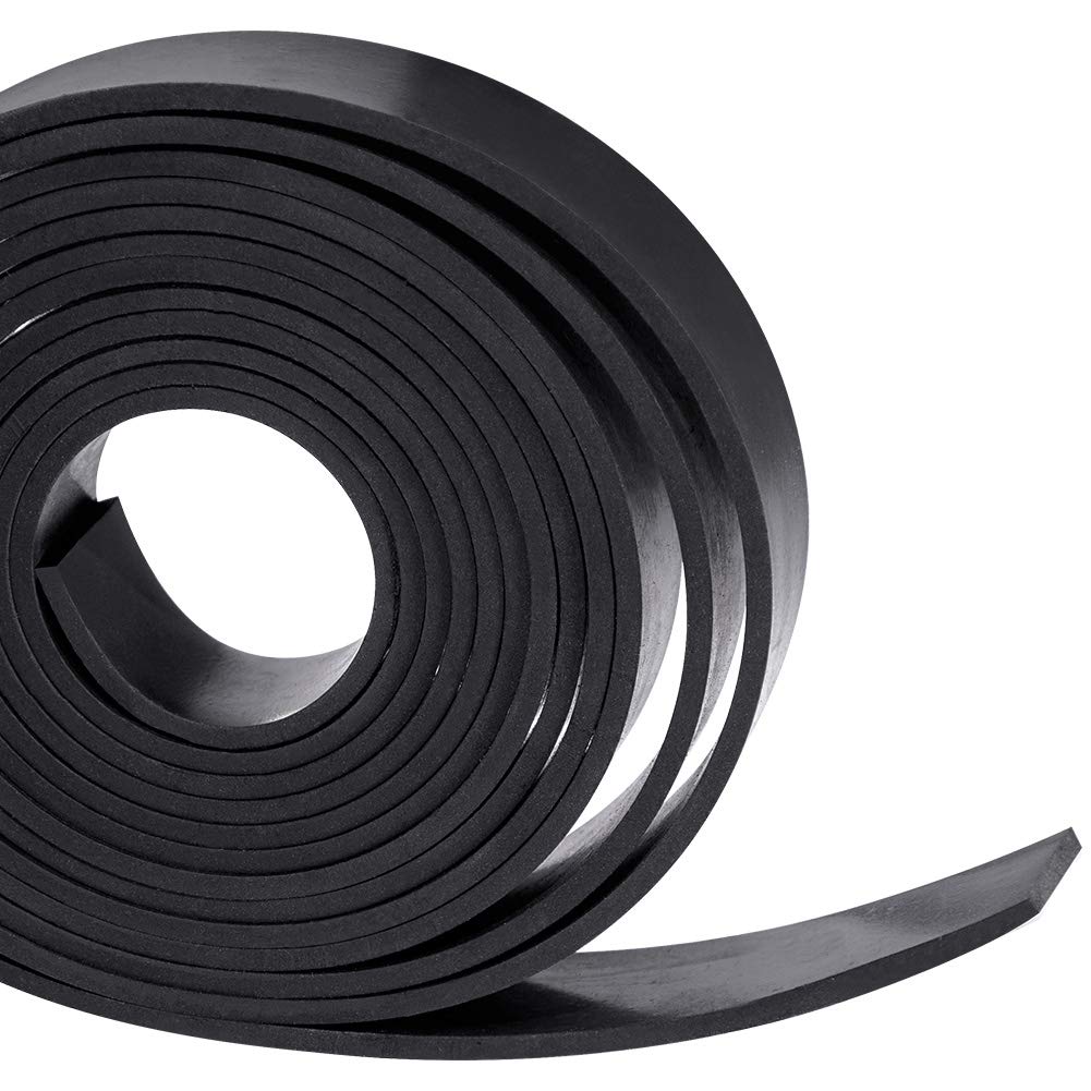 Mojab Neoprene Rubber Strip 1/16 " (.062) inch Thick X 1" Wide X 1’ Long