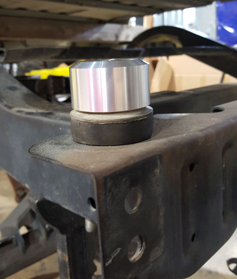 Kit de espaciadores para la carrocería de aluminio TJ