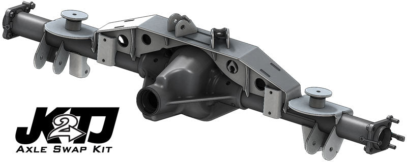 JK2TJ Kit de triangulación de suspensión con soporte transversal