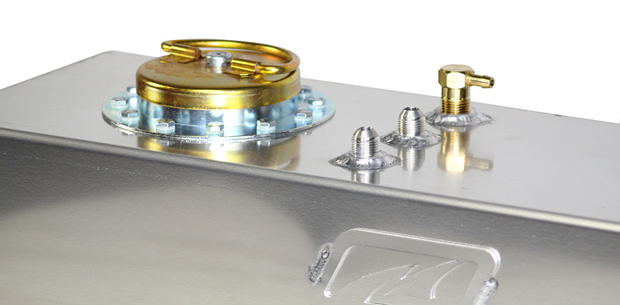 Celda de combustible de 15 galones con conexiones -AN 30x12x9