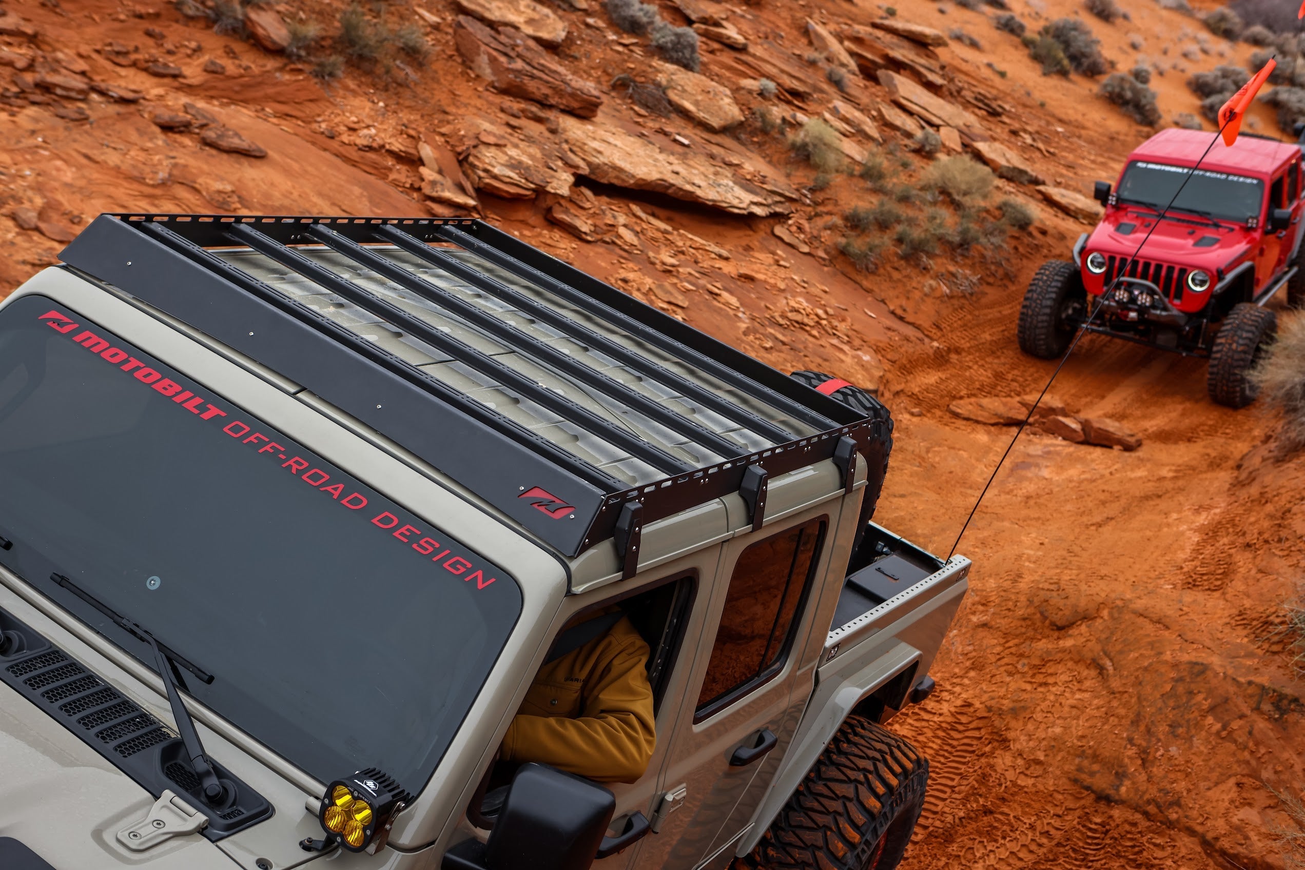Techo completo con portaequipajes para Jeep JT Gladiator